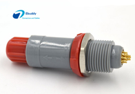 Medical Plastic Circular Connectors Socket Redel Compatible 1P 14 Pin 2 Keying Female