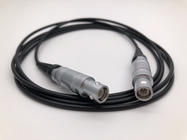 Ultrasonic Probe Electrical Power Cable , 6ft Coaxial Custom Cable Assemblies