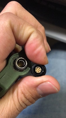Buy SS Body Equivalent Cable Connector 102 103 7 Pin Fischer Connector With Male Female Pins online manufacture