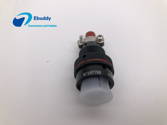 Buy 7 Pin Military Circular Connectors , IP50 Female Aviation Connector XC18T7KH online manufacture