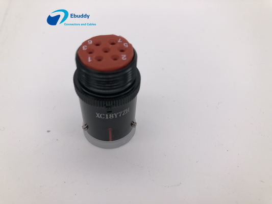 Buy Low Voltage Circular Cable Connectors 7 Pin Straight Plug XC18Y7ZH Durable online manufacture