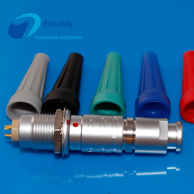 Buy 3pin Male Female Circular Cable Connectors Lemo FGG EGG 303 With Color Full Jacket online manufacture