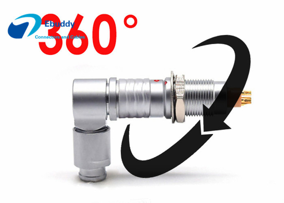 Buy Adjustable Angle Lemo B Series Connectors 5pin Elbow Plug FSG.0B.305 online manufacture