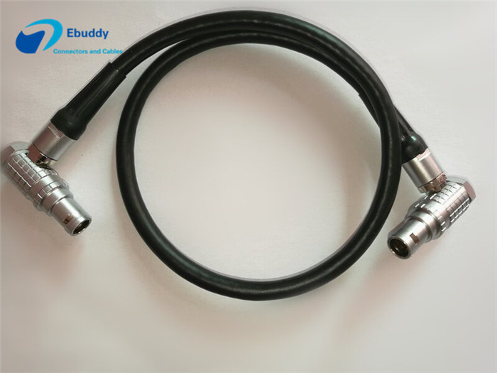 Customized 18 Inch LCD EVF Cable For Red Camera Right Angle To Right Angle