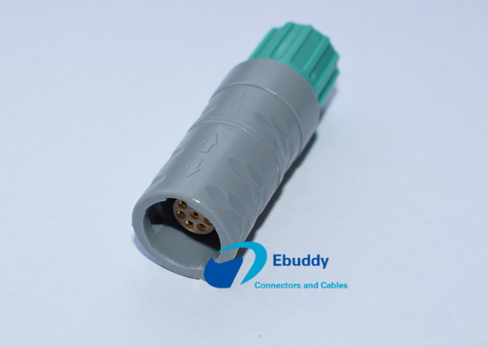 2 To 14 Pins Self Locking Lemo Compatible Connector Cross Lemo PAG Plug ...