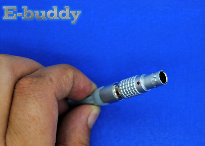 30 degree male plug 2pin 1B solder type Lemo B Series Connectors FGA.1B