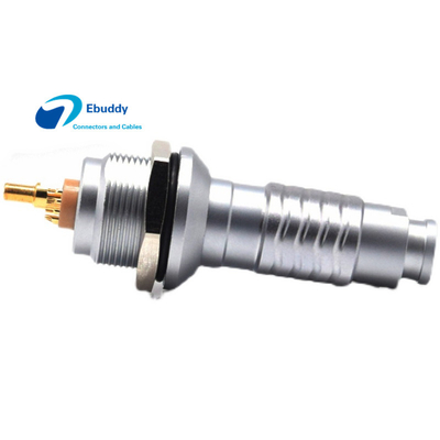 Hybrid Mixed Electrical Fluid Connector Lemo Compatible 2K 6+1 Pin Male And Female Connector
