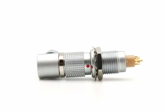 Lemo FSG 1B Rotatable Connector 8pin Right Angle Plug And Socket FSG.1B.308