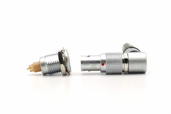 Lemo FSG 1B Rotatable Connector 8pin Right Angle Plug And Socket FSG.1B.308