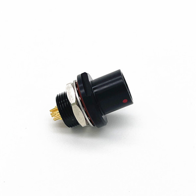 IP68 Male Fischer Cable Connector 5 Pin Front Projecting Receptacle