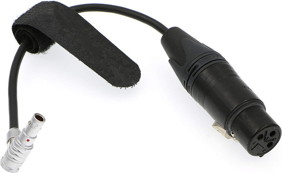 Camera Audio Cable Lemo Right Angle 00 5 Pin Male To XLR 3 Pin Female For Z CAM E2