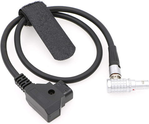 Flexible Anton D-TAP To Lemo 2 Pin Male Power Cable For Teradek ARRI RED Camera