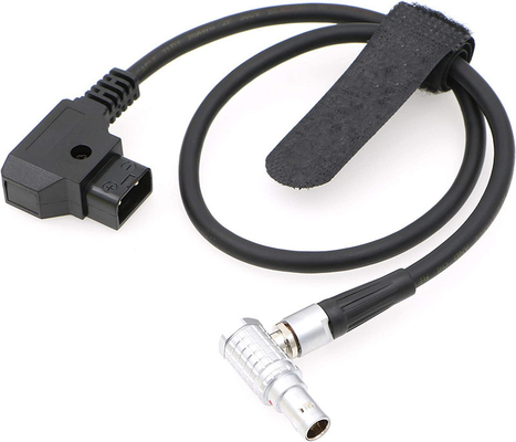 Flexible Anton D-TAP To Lemo 2 Pin Male Power Cable For Teradek ARRI RED Camera