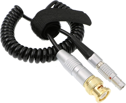 BNC To Lemo 5 Pin Male ARRI Mini TIME Code Cable For Sound Devices ZAXCOM