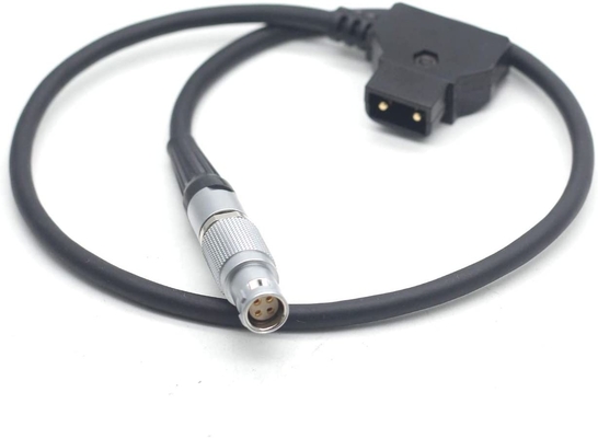 24 Inches Camera Power Cord D Tap To Lemos 1B 4 Pin Female Connector For Canon C300 Mark2 II C200