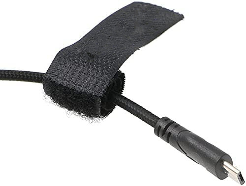 Lemos 2 Pin Rotatable Right Angle To Micro USB Power Cable For ARRI Z CAM E2 Flagship To Nucleus Nano Braided Wire