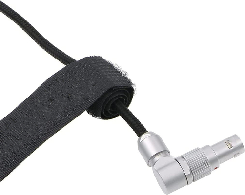 Lemos 2 Pin Rotatable Right Angle To Micro USB Power Cable For ARRI Z CAM E2 Flagship To Nucleus Nano Braided Wire