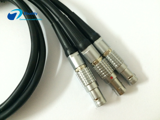 Cigarette Lighter Style Custom Power Cables With XLR / BNC Powertap Connectors