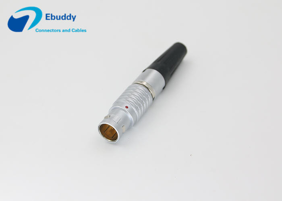 14 Pin Circular Cable Connector Lemo Push Pull Multipole 14 Pin Male Connector