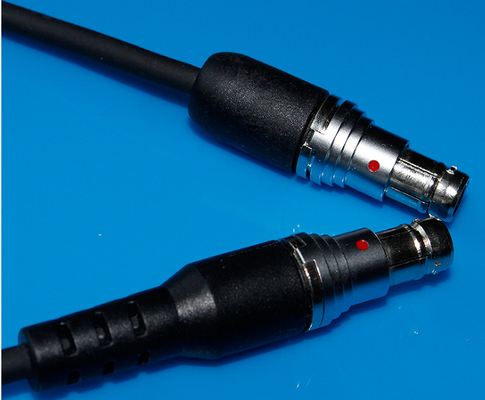 Fischer Compatible Custom Power Cables / Monitor Power Cable For Medical