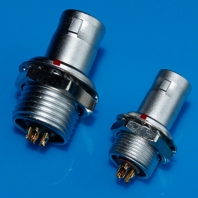 Lemo push pull circular connector FAG fixed plug with solder and PCB printed circuit style