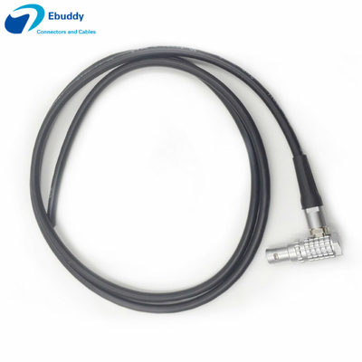 2 Pin Elbow Lemo Male To Flying Leads 1M ( 39 Inch ) Connector Cable
