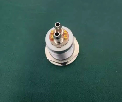 M18 Hybrid Pneumatic-Electrical Connector 4 Signal + 2 Pneumatic Plug & Socket Set FGG/EGG