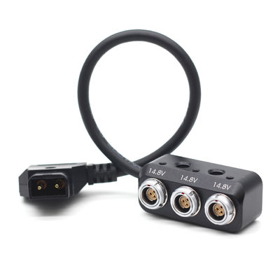D Tap Male Connector Camera Power Cable