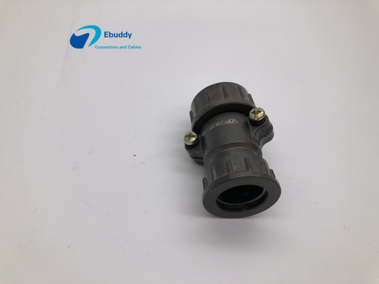 Female Plug Circular Cable Connectors 3 Pin P20K3P PPS Insulator CE ROHS Certificted